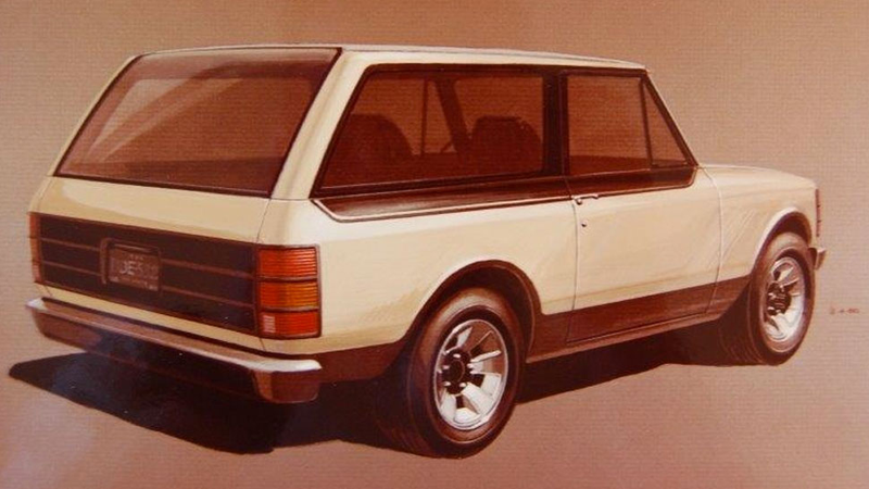 Illustration for article titled Have A Look At The 1980s International Scout That Never Was